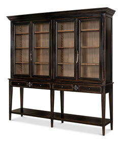 Beacon Hill Ebony Display Case - Ornate Home