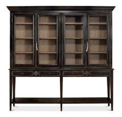 Beacon Hill Ebony Display Case - Ornate Home