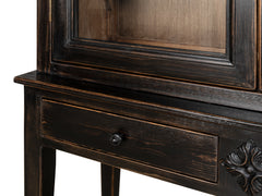 Beacon Hill Ebony Display Case - Ornate Home