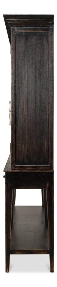Beacon Hill Ebony Display Case - Ornate Home