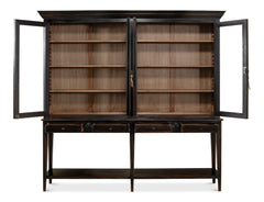 Beacon Hill Ebony Display Case - Ornate Home