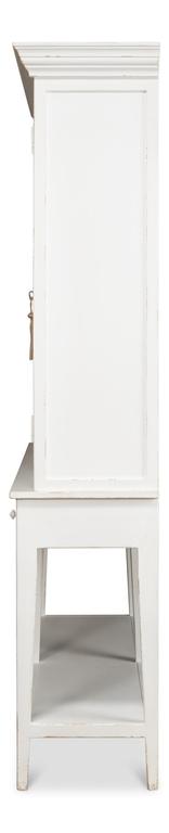 Beacon Hill White Display Case - Ornate Home