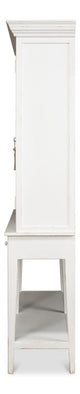 Beacon Hill White Display Case - Ornate Home