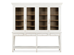 Beacon Hill White Display Case - Ornate Home