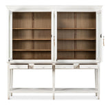 Beacon Hill White Display Case - Ornate Home
