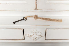 Beacon Hill White Display Case - Ornate Home