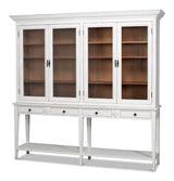 Beacon Hill White Display Case - Ornate Home