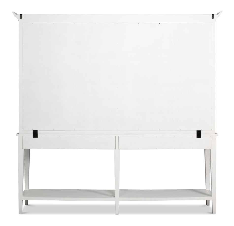 Beacon Hill White Display Case - Ornate Home