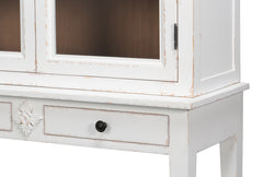 Beacon Hill White Display Case - Ornate Home