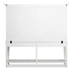 Beacon Hill White Display Case - Ornate Home