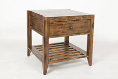Beacon Street Brown End Table - Ornate Home