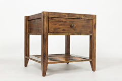 Beacon Street Brown End Table - Ornate Home