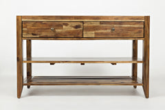 Beacon Street Brown Sofa Console - Ornate Home