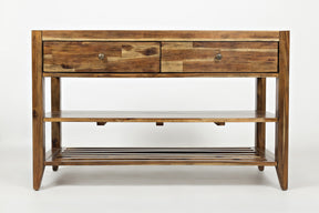 Beacon Street Brown Sofa Console - Ornate Home