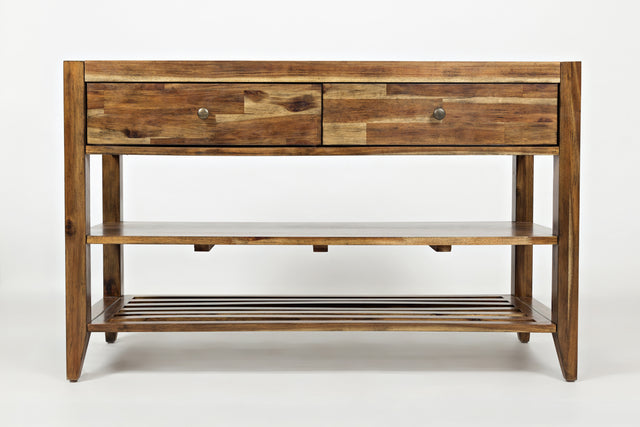 Beacon Street Brown Sofa Console - Ornate Home