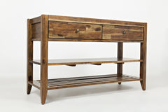 Beacon Street Brown Sofa Console - Ornate Home