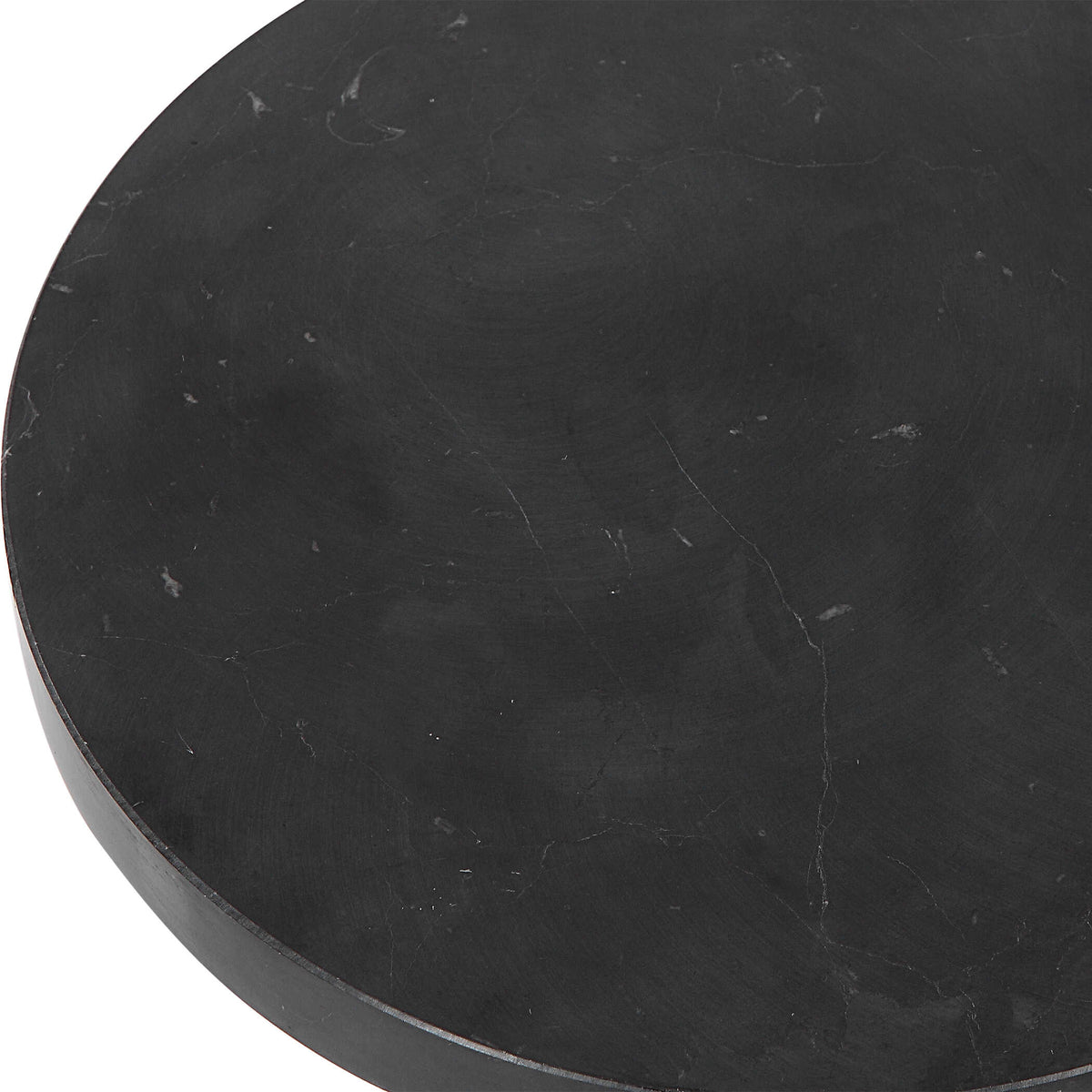 Bead Black Marble Drink Table - Ornate Home