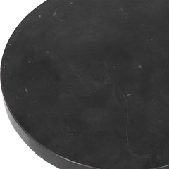 Bead Black Marble Drink Table - Ornate Home