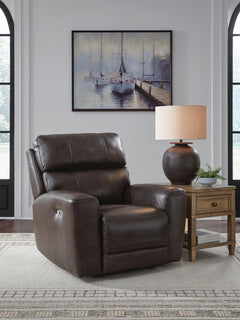 Beadel Smoke Power Recliner - Ornate Home
