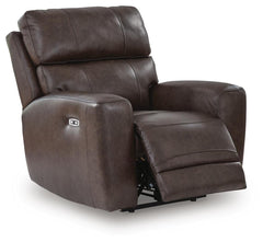 Beadel Smoke Power Recliner - Ornate Home