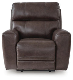 Beadel Smoke Power Recliner - Ornate Home