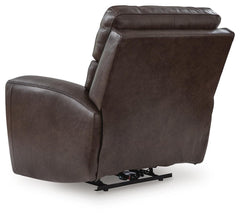 Beadel Smoke Power Recliner - Ornate Home