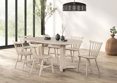 Beale White Oak Side Chair (Set of 2) - Ornate Home