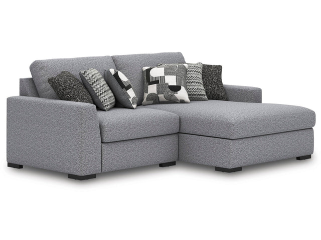 Bealton Salt and Pepper 2-Piece Sectional with Chaise (Online Special Price) - Ornate Home