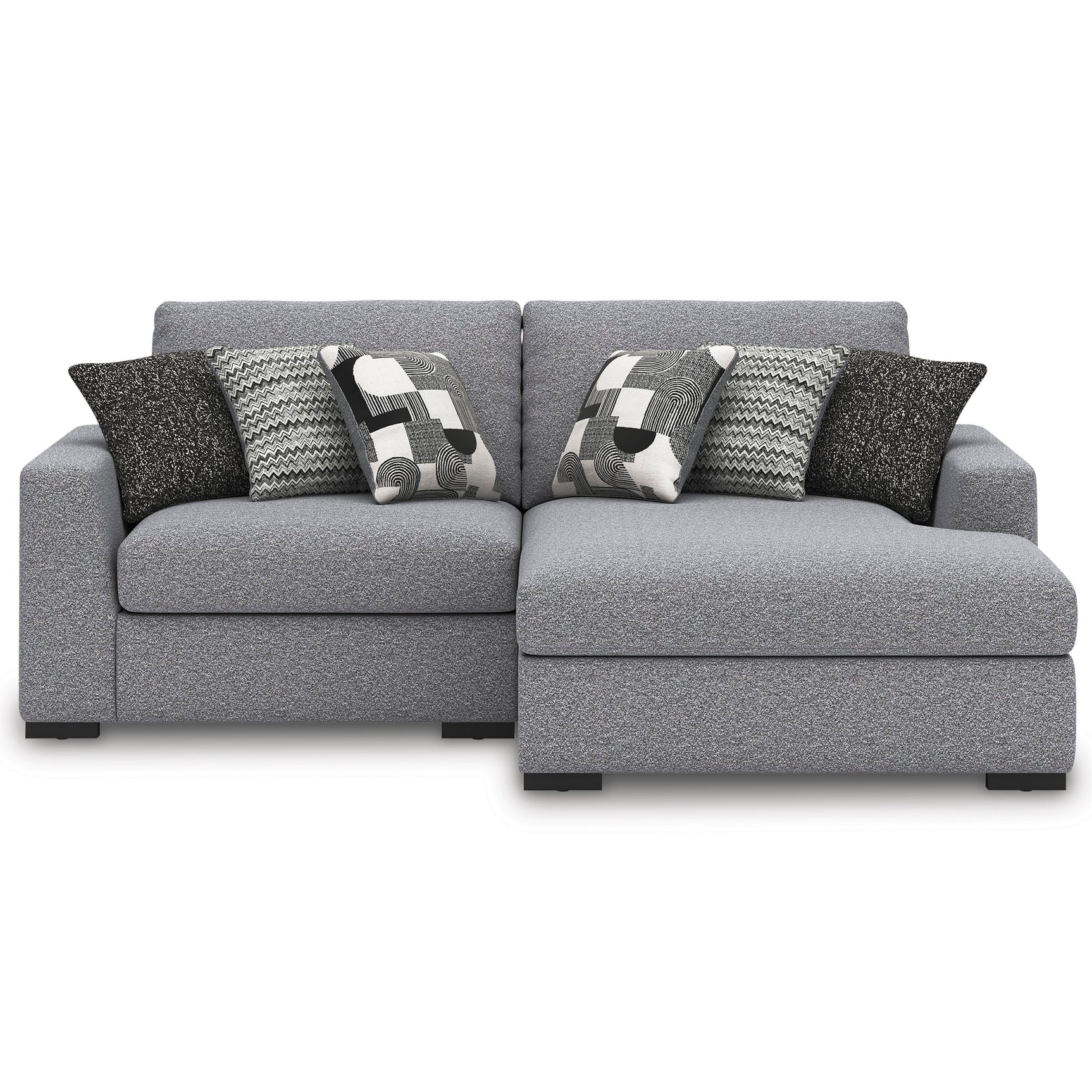 Bealton Salt and Pepper 2-Piece Sectional with Chaise (Online Special Price) - Ornate Home