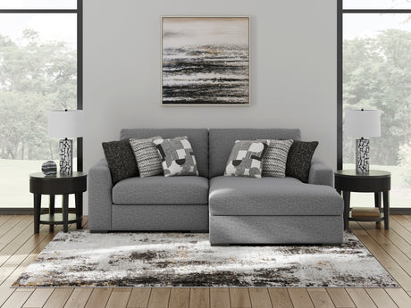 Bealton Salt and Pepper 2-Piece Sectional with Chaise - Ornate Home