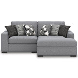 Bealton Salt and Pepper 2-Piece Sectional with Chaise - Ornate Home