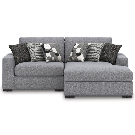 Bealton Salt and Pepper 2-Piece Sectional with Chaise - Ornate Home