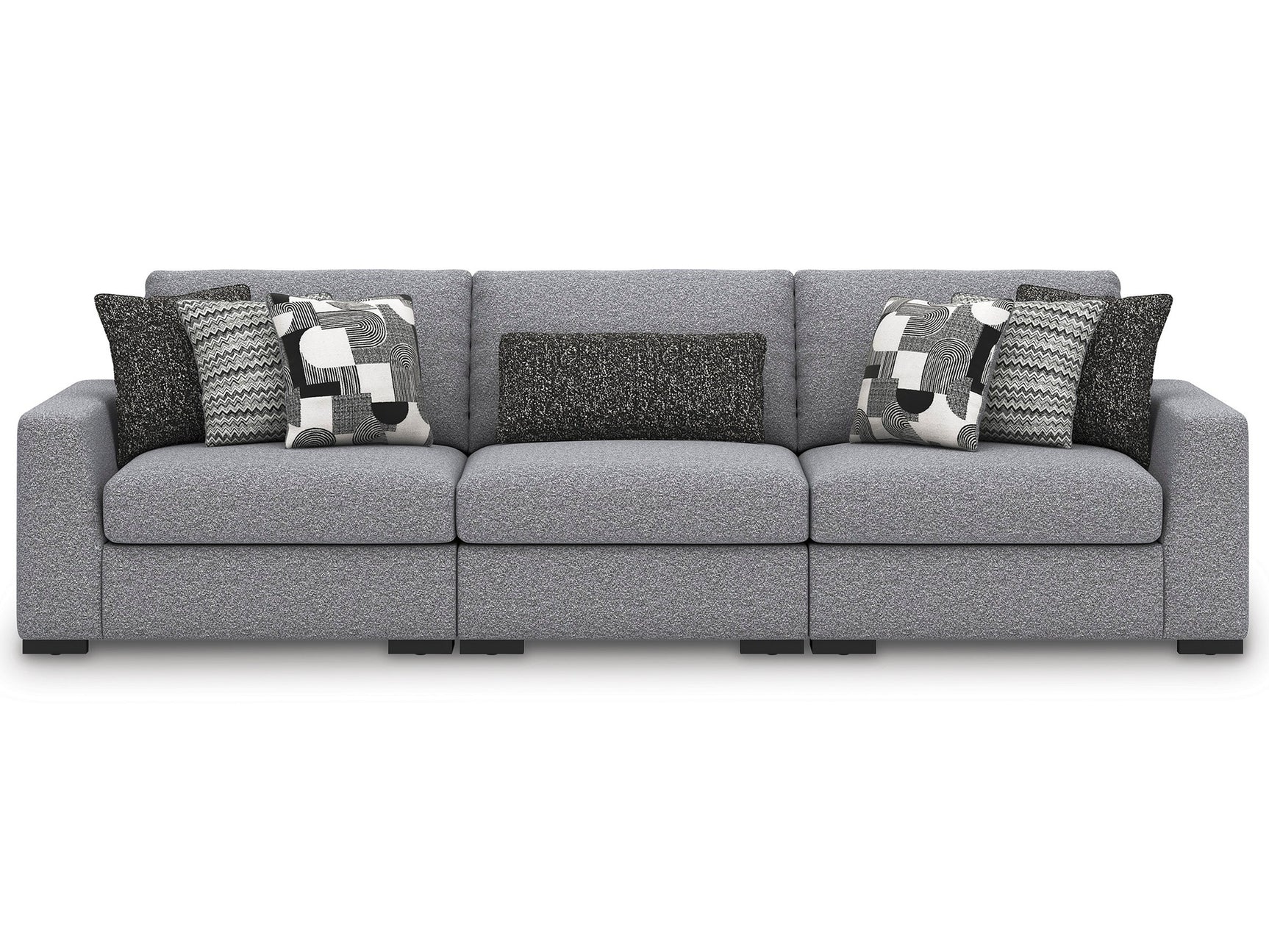 Bealton Salt and Pepper 3-Piece Sectional - Ornate Home