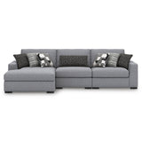 Bealton Salt and Pepper 3-Piece Sectional with Chaise (Online Special Price) - Ornate Home