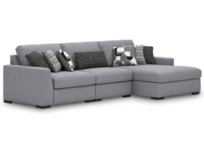 Bealton Salt and Pepper 3-Piece Sectional with Chaise (Online Special Price) - Ornate Home