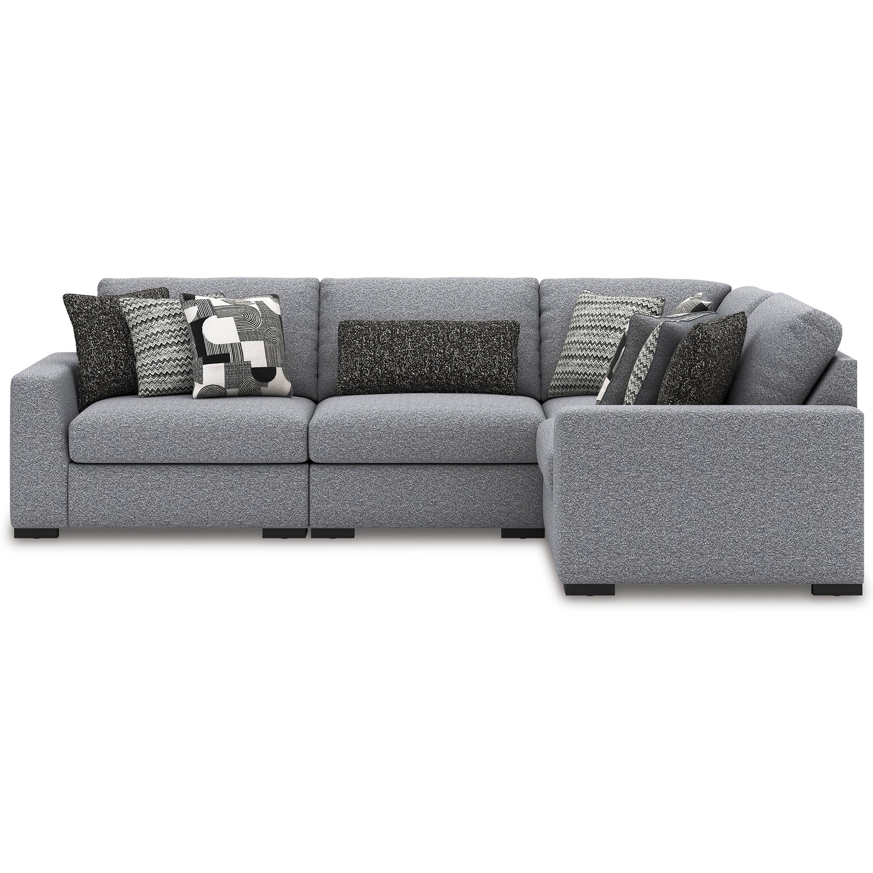 Bealton Salt and Pepper 4-Piece Sectional - Ornate Home