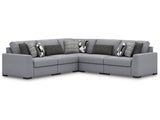 Bealton Salt and Pepper 5-Piece Sectional (Online Special Price) - Ornate Home