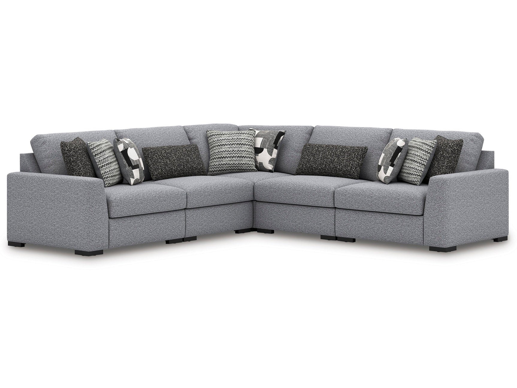 Bealton Salt and Pepper 5-Piece Sectional (Online Special Price) - Ornate Home