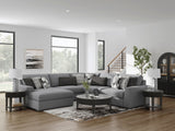Bealton Salt and Pepper 5-Piece Sectional with Chaise (Online Special Price) - Ornate Home