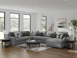 Bealton Salt and Pepper 6-Piece Sectional with Chaise - Ornate Home