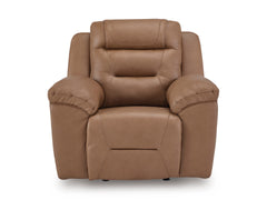 Beaman Peak Toffee Reclining Living Room Set - Ornate Home