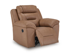 Beaman Peak Toffee Reclining Living Room Set - Ornate Home