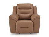 Beaman Peak Toffee Reclining Living Room Set - Ornate Home