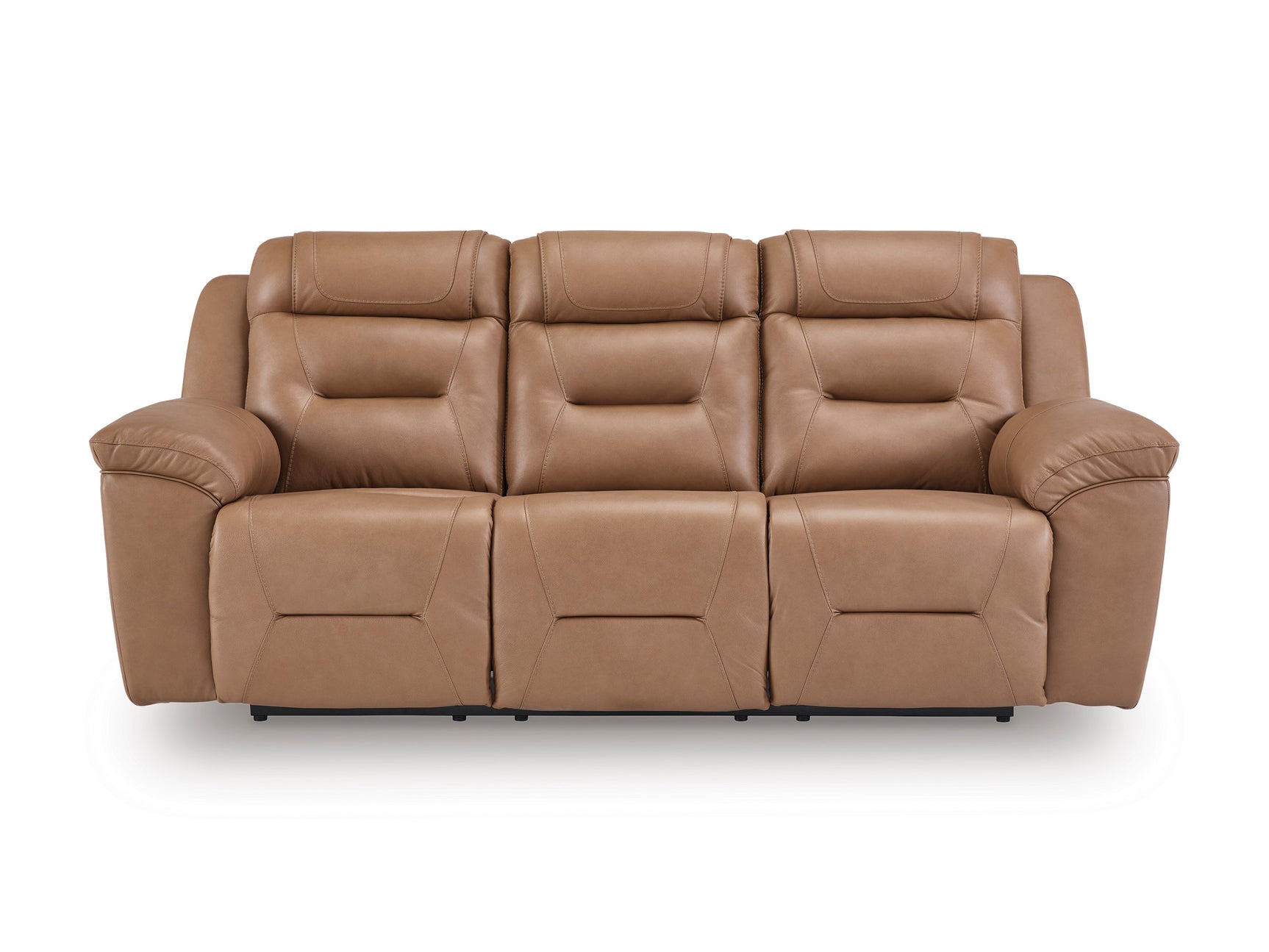 Beaman Peak Toffee Reclining Living Room Set - Ornate Home