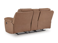 Beaman Peak Toffee Reclining Living Room Set - Ornate Home