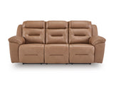 Beaman Peak Toffee Reclining Sofa - Ornate Home