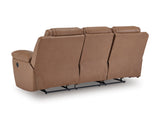 Beaman Peak Toffee Reclining Sofa - Ornate Home