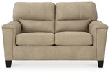 Beamer Sand Loveseat - Ornate Home