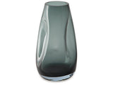 Beamund Teal Blue Curved Vase - Ornate Home