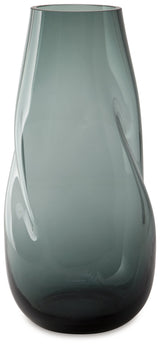Beamund Teal Blue Vase (13.25"H) (Set of 2) (Online Special Price) - Ornate Home